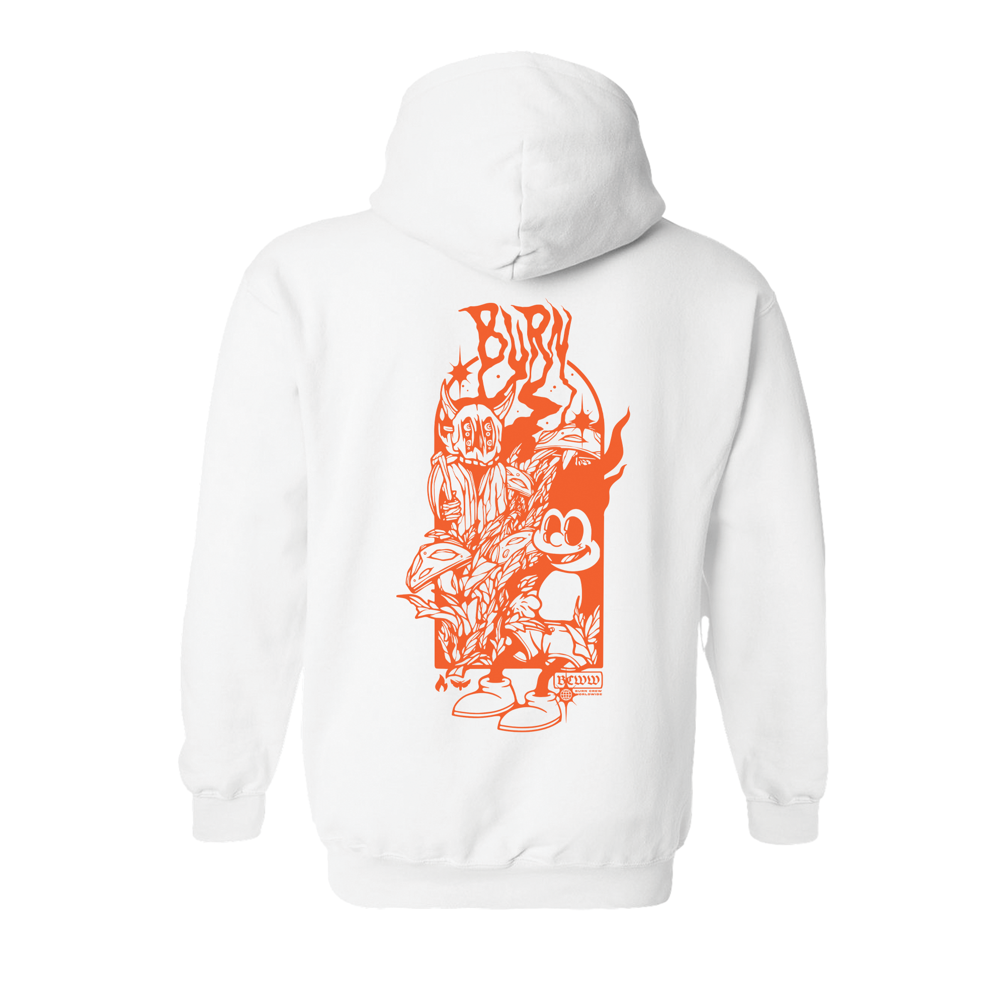 Like Moths To Flames - Burn Crew Hoodie