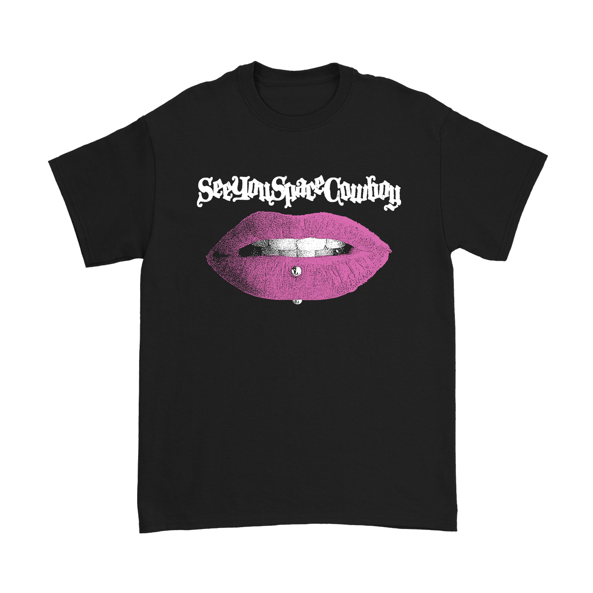 SeeYouSpaceCowboy - Bite Black T-Shirt