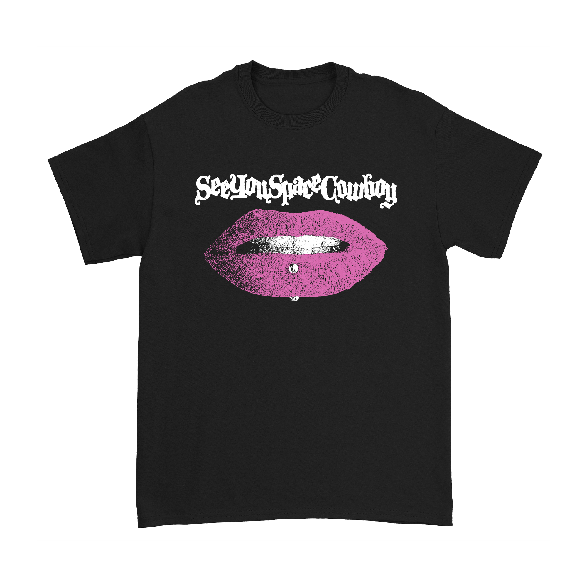 SeeYouSpaceCowboy - Bite Black T-Shirt