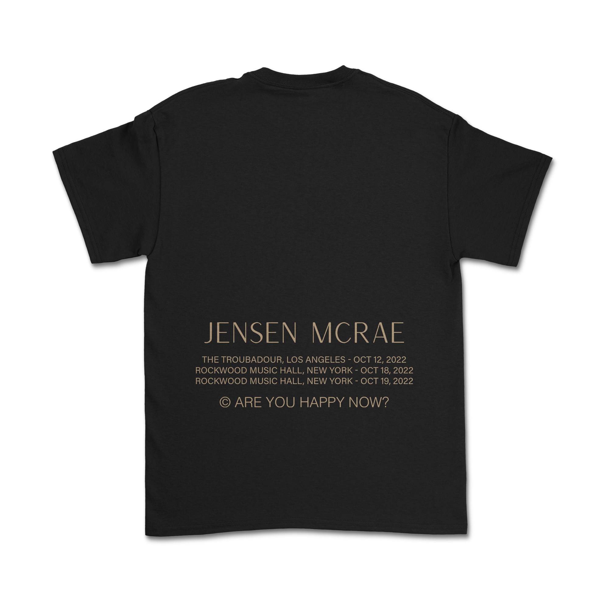 Jensen McRae - Black T-Shirt
