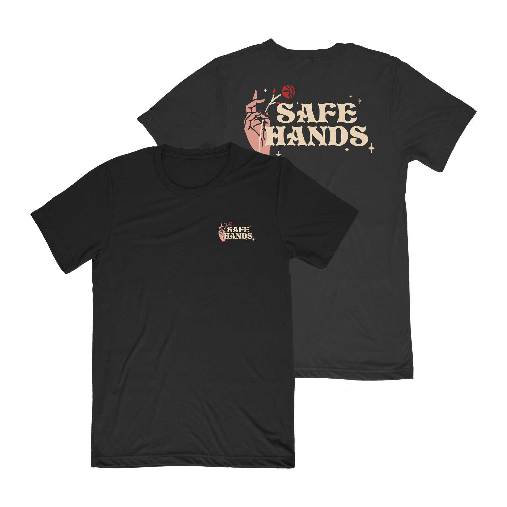 Safe Hands - Flower Tee