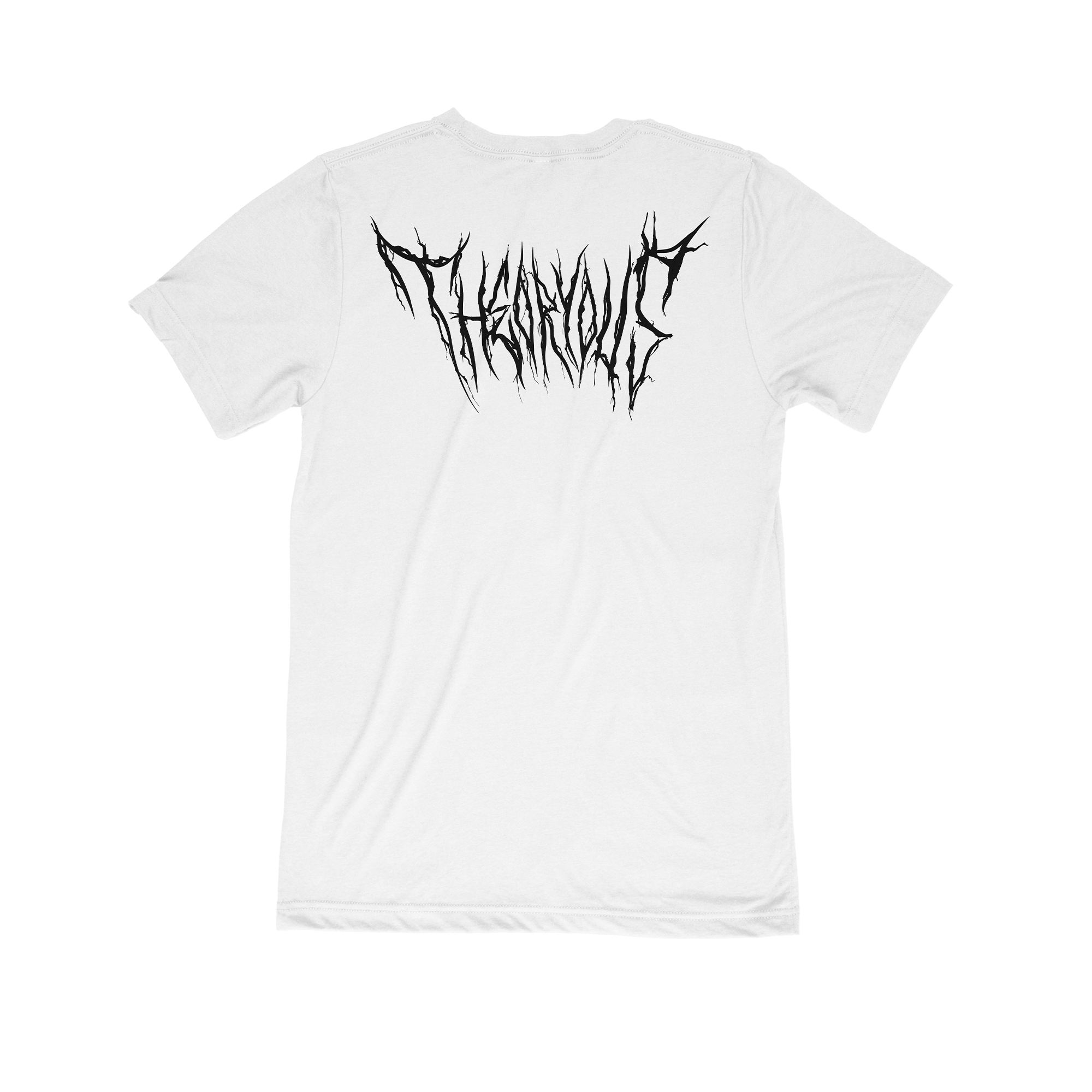 Master Blaster Records - Theoryous Metal Logo (White)