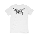 Master Blaster Records - Theoryous Metal Logo (White)