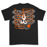 VRSTY - Orange Butterfly Shirt