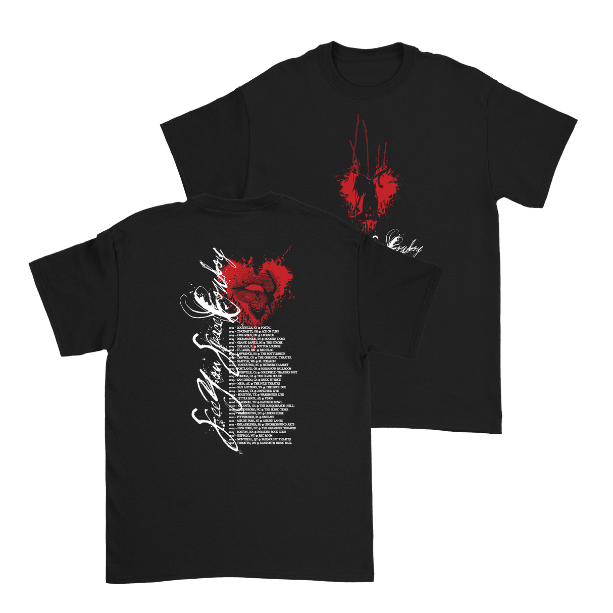 SeeYouSpaceCowboy - Tour T-Shirt