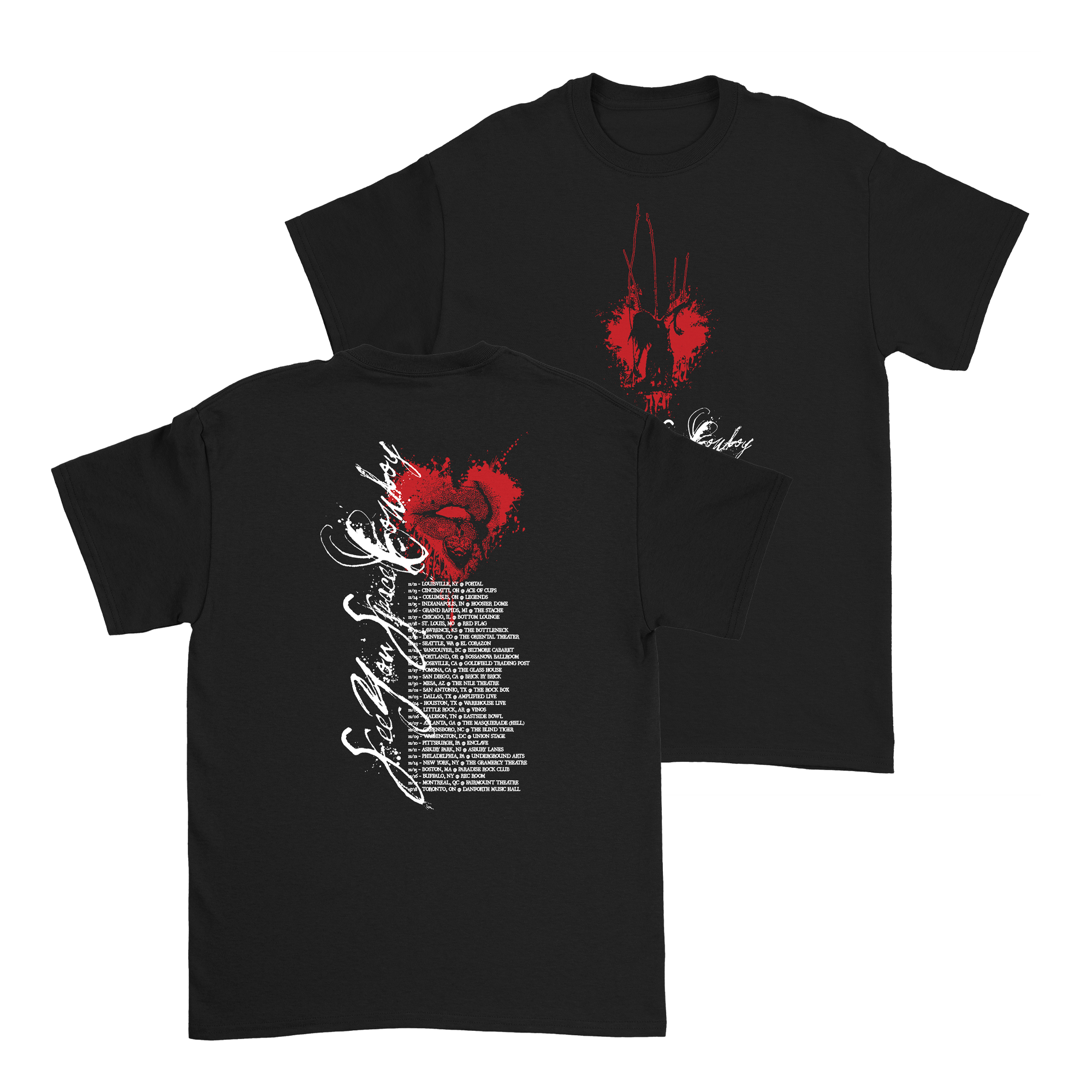 SeeYouSpaceCowboy - Tour T-Shirt