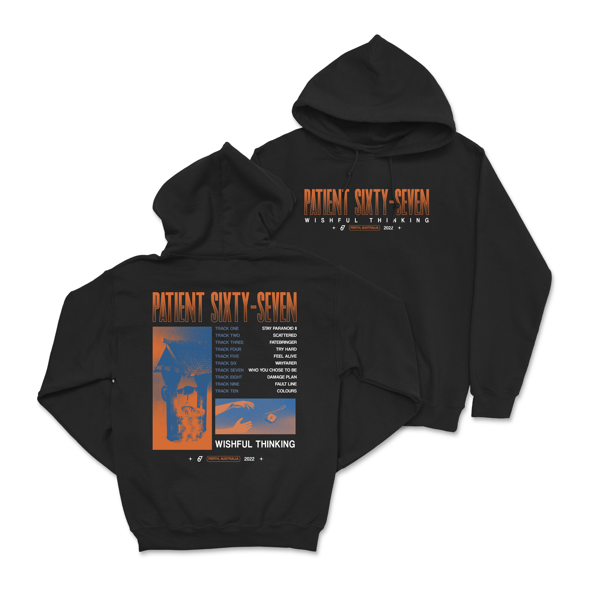 Patient Sixty-Seven - Tracklist Hoodie