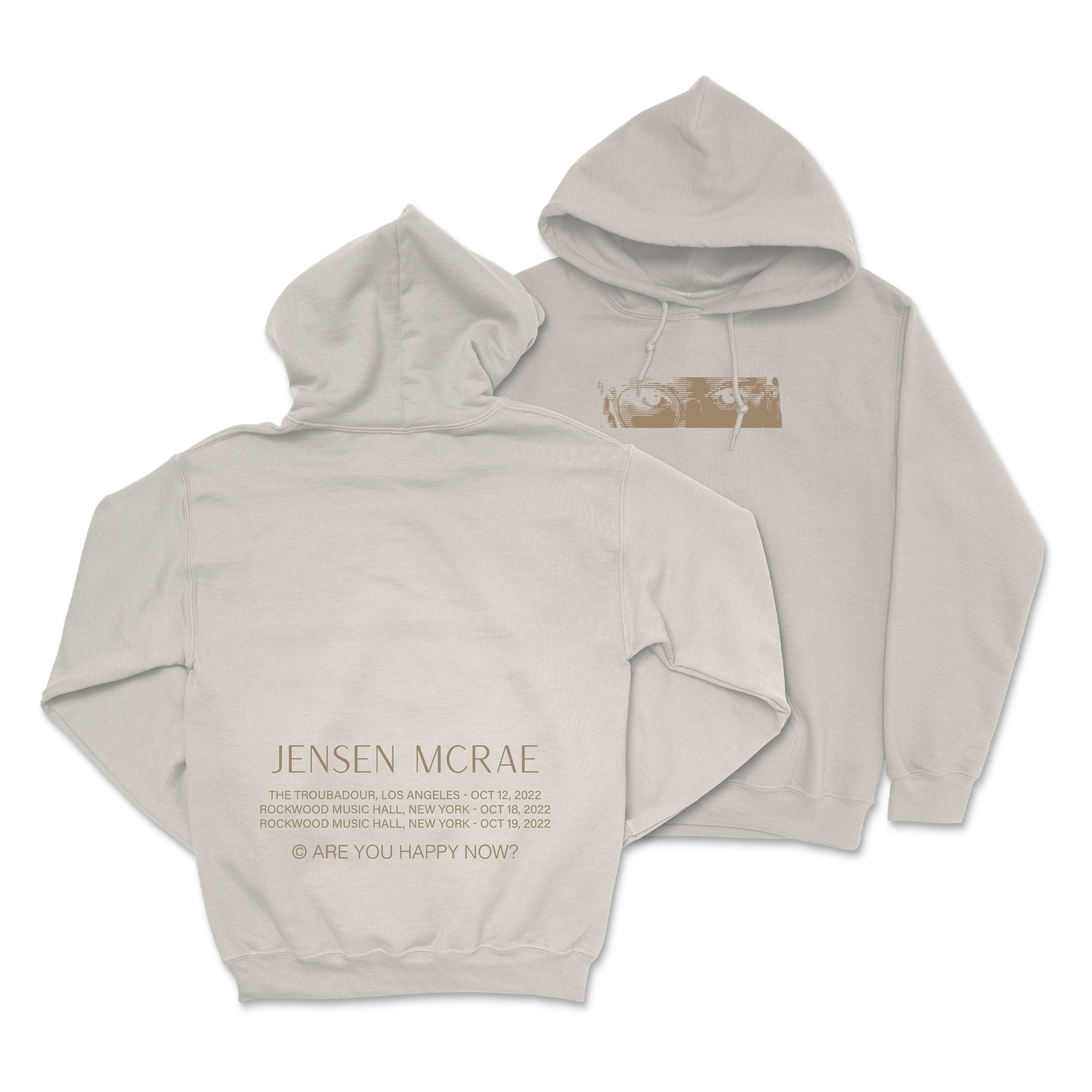 Jensen McRae - Vintage White Hoodie